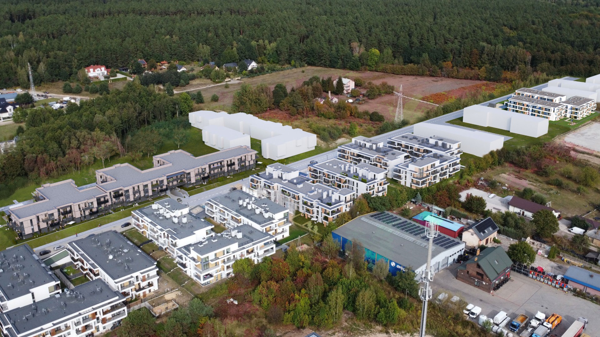 Widok inwestycji